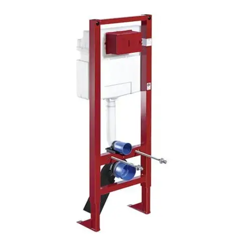 Schell Module de montage WC MONTUS C sans obstacle avec réservoir de chasse encastré