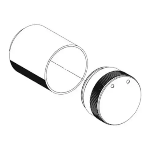 Schell Pommeau d'actionneur LINUS D-C-M chromé