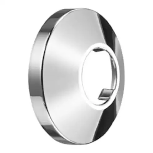 Schell rosette à pousser standard 3/8x55mm chrome