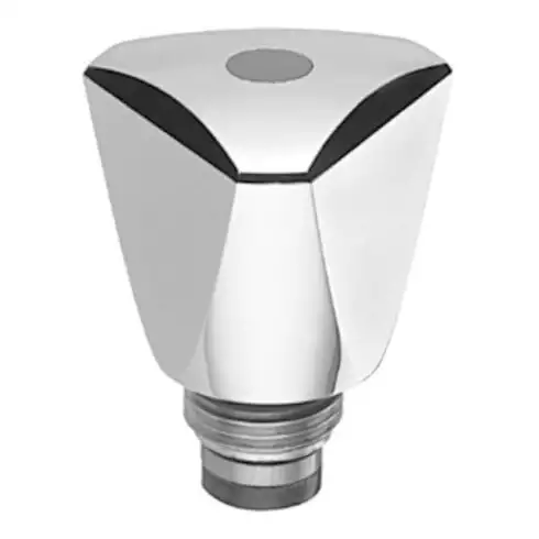 Schell Top m Poignée de capot triangulaire vc m RV 1/2 bl