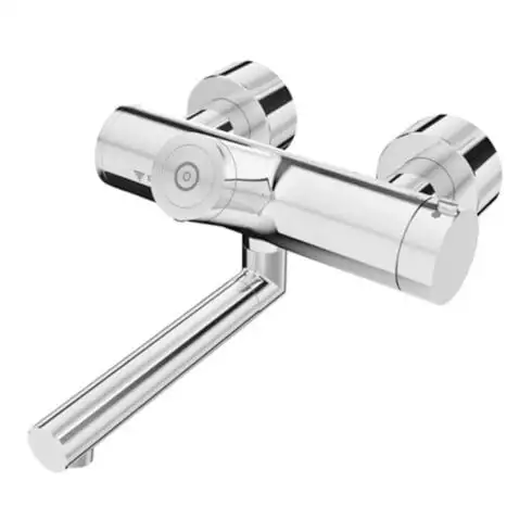 Schell VW-WT raccord VITUS VW-C-T thermostat avec désinfection chrome 190mm