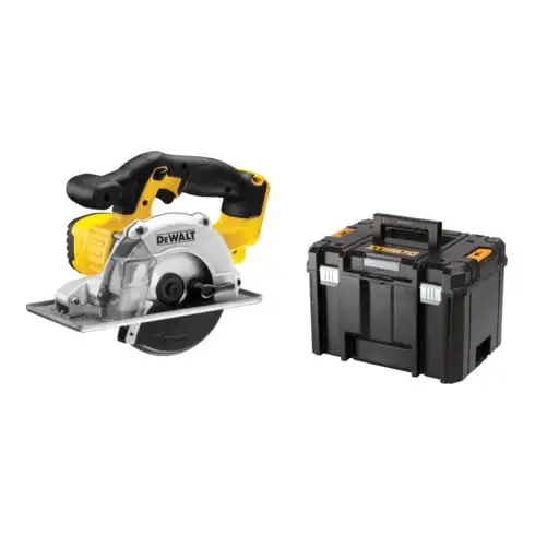 Scie circulaire à main à métaux DEWALT alimentée par batterie, 18V version de base DCS373NT-XJ