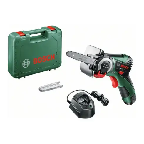 Scie sans fil Bosch EasyCut 12 avec technologie NanoBlade, avec 1 x PBA 12V 2,5 Ah batterie rechargeable