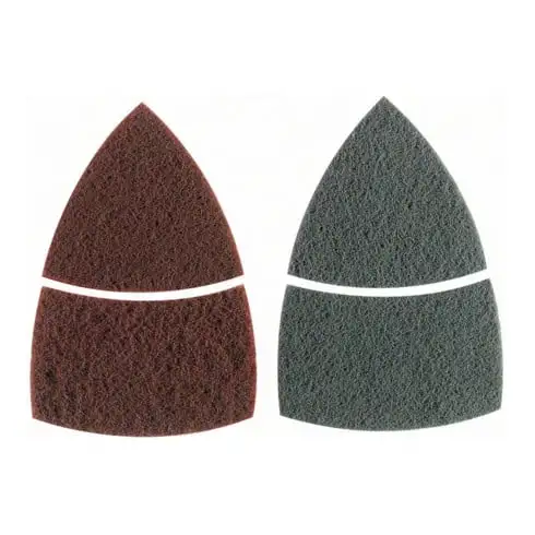 Set de non-tissé de nettoyage Bosch pour velcro 2 pièces 102 x 62 93 mm, ponçage multiple