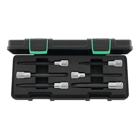 Stahlwille Jeu de douilles tournevis pour Torx, carré 1/2 pouce 6 pièces, longues