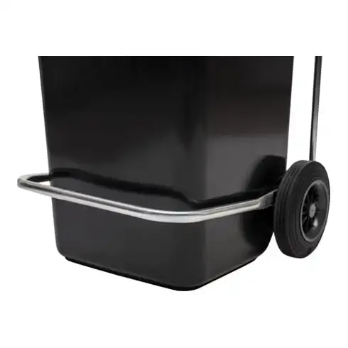 Système d'ouverture de couvercle à pédale STIER pour poubelles grande capacité 240 l