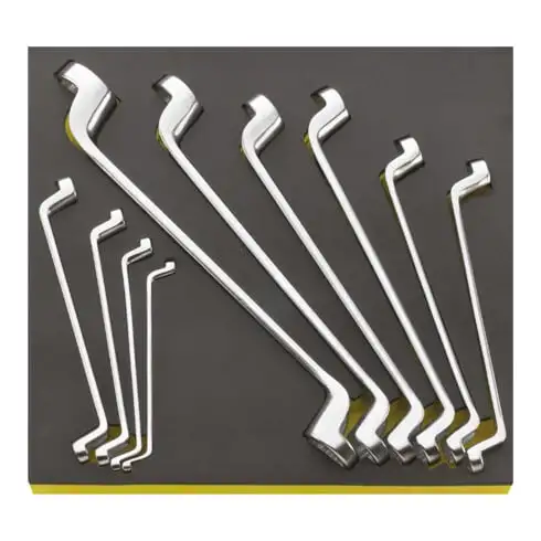 TCS 20/10, 6x7-30x32 mm Clés polygonales en plateau TCS 10 pcs.