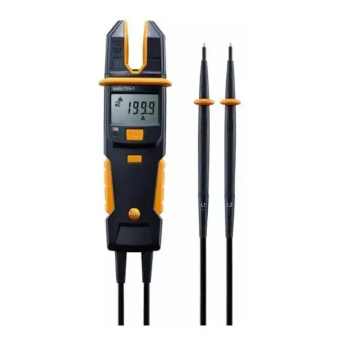 Testo Testeur de tension-courant, Type: 755-1