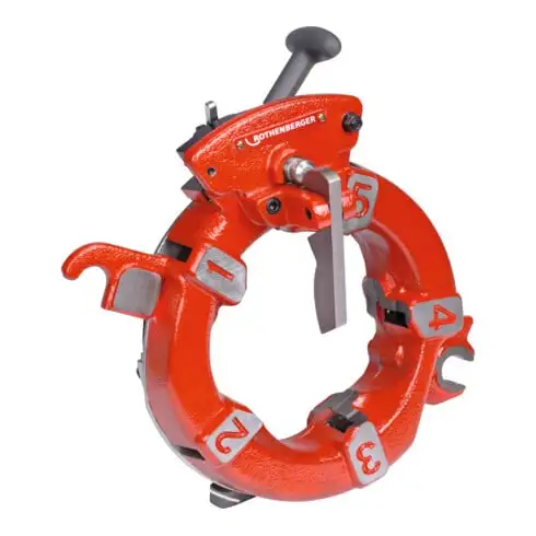 Tête de coupe Rothenberger automatique, NPT, 2,1/2 - 4", avec