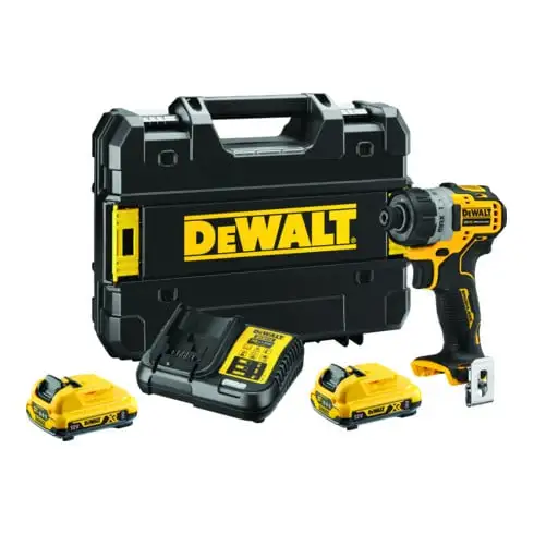 Tournevis sans fil DEWALT (1/4") 12V / 2Ah DCF601D2-QW