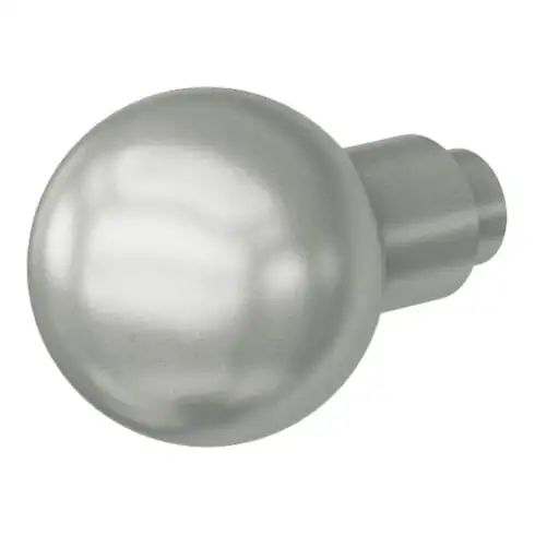FSB Bouton de porte Partie à trou 08 0802 04600 Aluminium 0105 Fixation 13 mm droite
