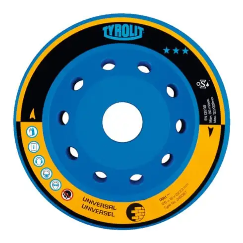 TYROLIT Disque diamanté PREMIUM*** pour la pierre, ⌀ disque : 100 mm