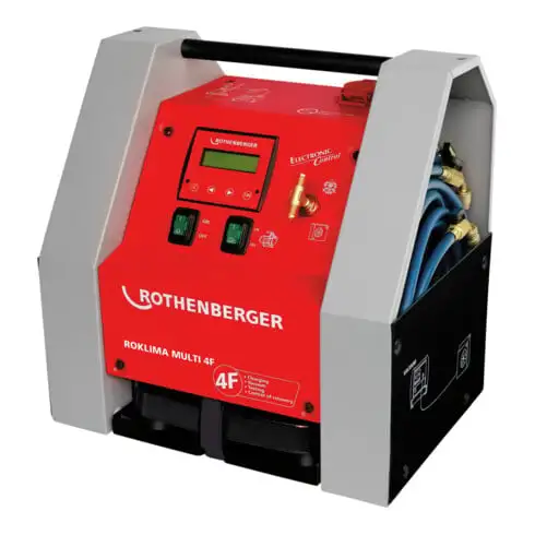 Unité de maintenance Rothenberger ROKLIMA® MULTI 4F Pression 0,01 mbar Capacité d'aspiration42l/min