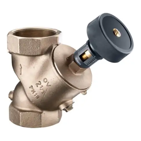 Vanne d'équilibrage OV Hydrocontrol R P 16 RG avec obturateur DN 65 2 1/2 IG