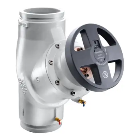 Vanne OVstrangreg.Hydrocontrol G Fonte grise, PN 16, DN 200, deux rainures de rouleaux