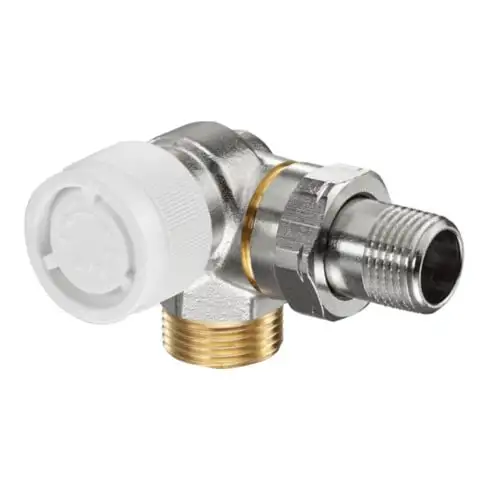 Vanne thermostatique OV AV9, DN15, 3/4x1/2, PN10, angle gauche