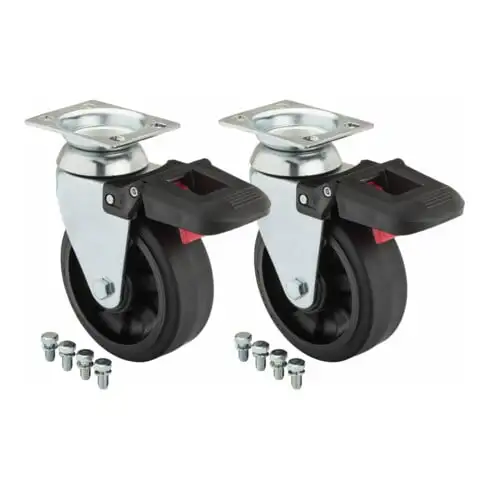 VIGOR Galet pivotant (paire) pour servantes d'atelier séries XL séries XL Spécial et établis