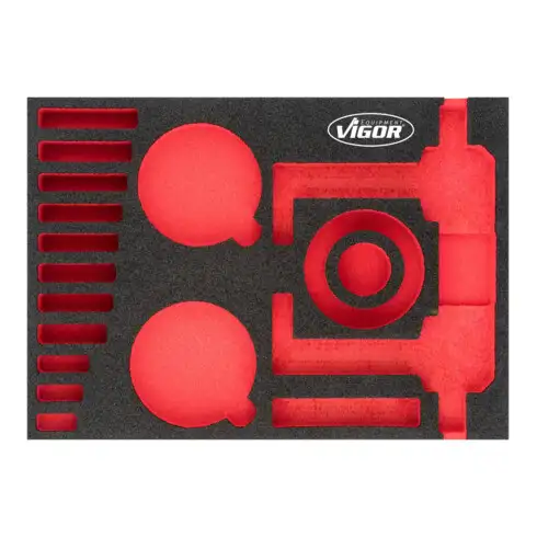 VIGOR Garniture en mousse souple vide V4906-L