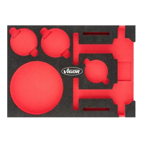 VIGOR Garniture en mousse souple vide V4923-L