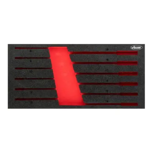 VIGOR Garniture en mousse souple vide V5077-L