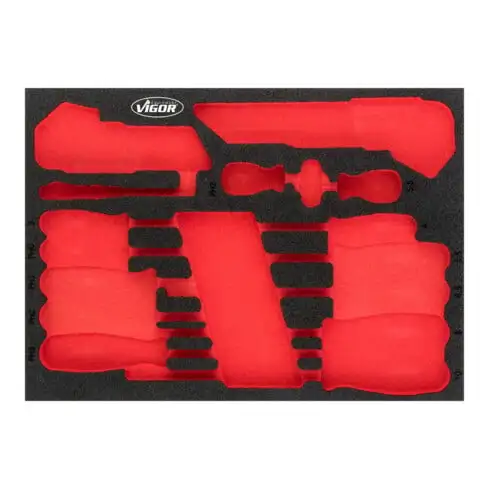 VIGOR Garniture en mousse souple vide V5081-L