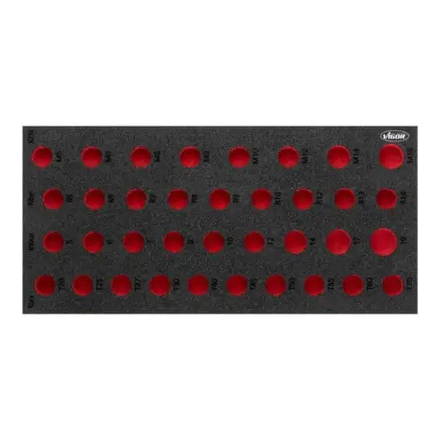 VIGOR Garniture en mousse souple vide V5099-L