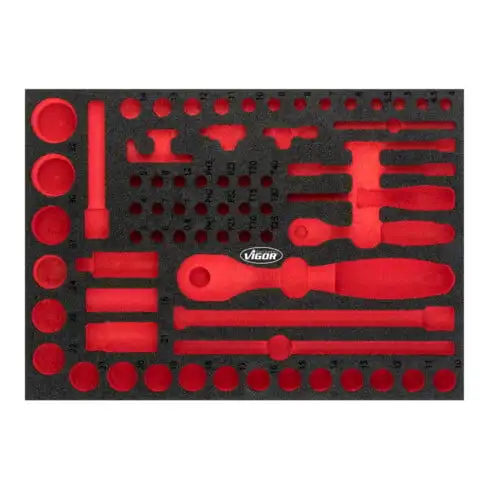 VIGOR Garniture en mousse souple vide V5103-L