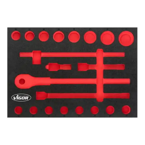 VIGOR Garniture en mousse souple vide V5109-L