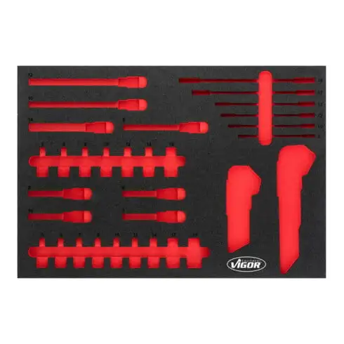 VIGOR Garniture en mousse souple vide V5173-L