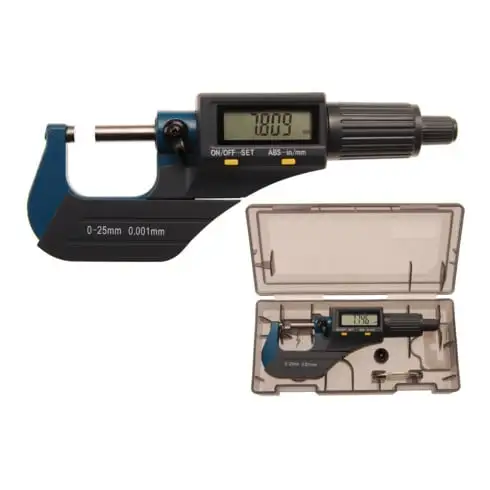 Vis micrométrique numérique 0 - 25 mm BGS