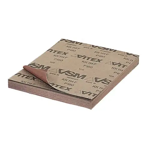 VSM Toile abrasive (A) brun, très souple KK 114 F, 230x280 mm, Grain: 800