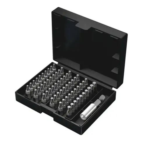 Wera Bit-Sortmient, Bit-Safe Classic 9, 61 pièces