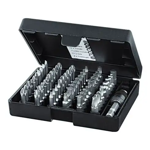 Wera Jeu d’embouts 61 pièces, Type: M