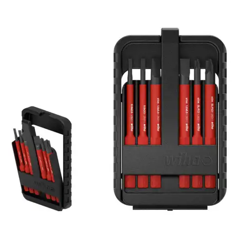 slimBit Set de tournevis électrique Schlitz, PlusMinus/Pozidriv 6 pcs (43158)