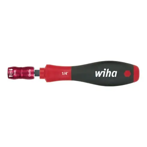 Wiha Tournevis avec porte-embout SoftFinish® à changement rapide 1/4" (25874) 146 mm
